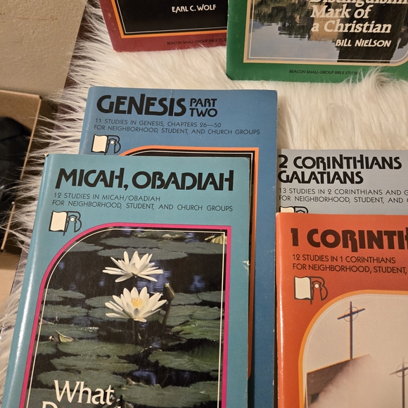 12 Vintage Religious Books of the Bible Study Collection - Picture 6 of 8